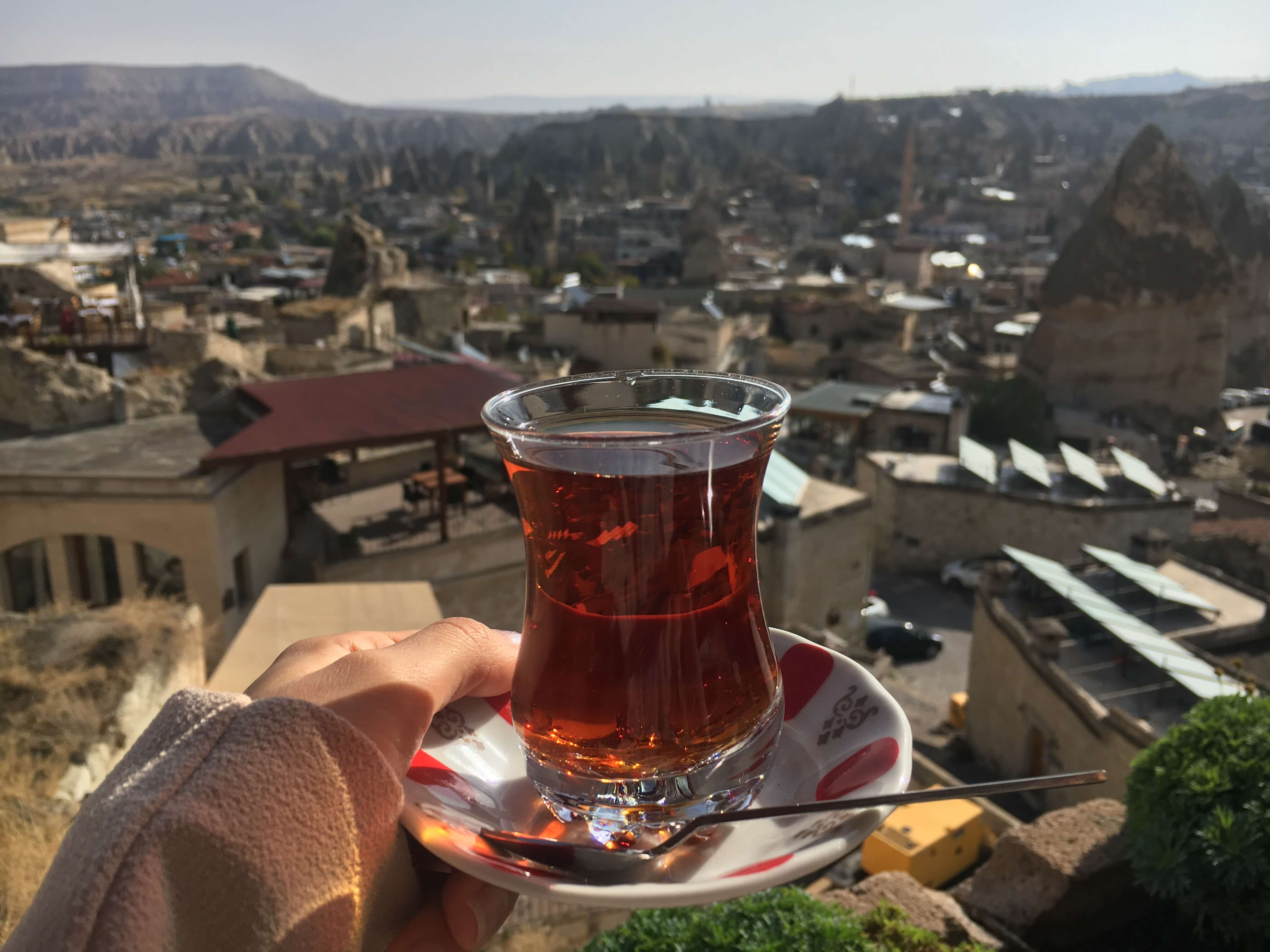 Türkischer Tee (Chai) in Göreme