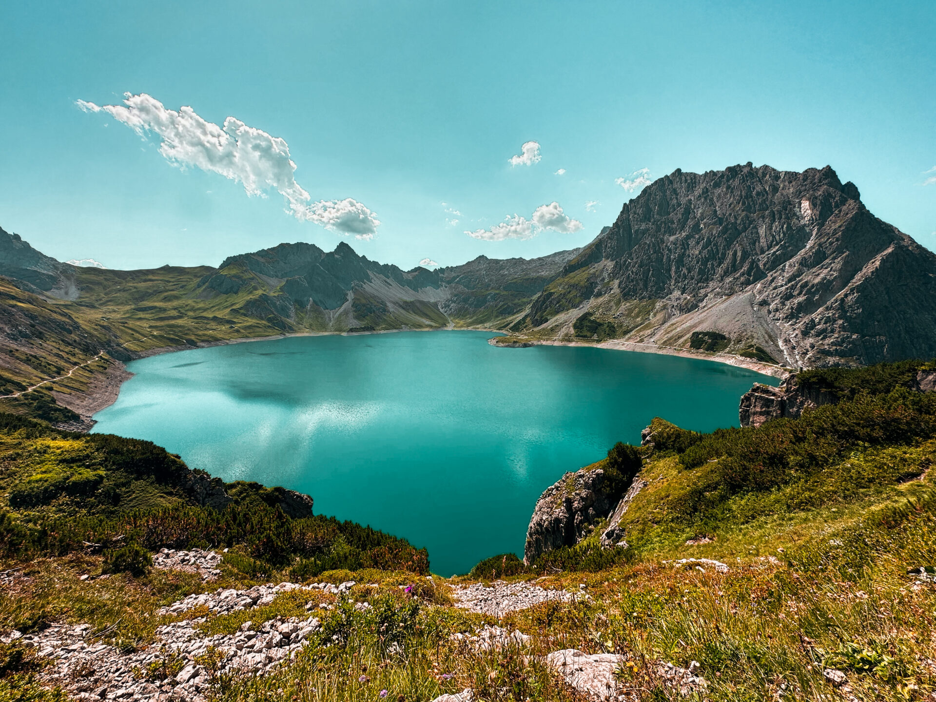 Lüner See Vorarlberg Österreich