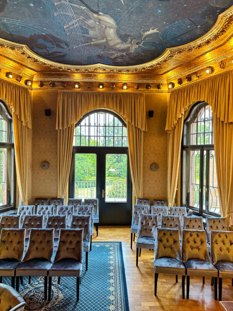 Blauer Salon Schloss Wolfsbrunn