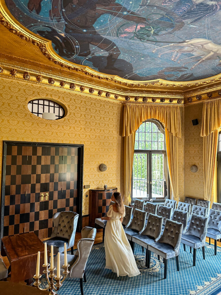 Blauer Salon Schloss Wolfsbrunn